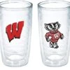 Tervis University Of Wisconsin Badgers Primary Logo And Bucky Assorted Made In USA Double Walled Insulated Tumbler, 16 Oz, Set Of 2 -KitchenAid Shop 51eRFJIh2kL