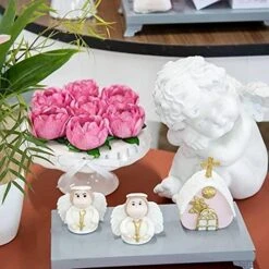 Handmade Paper Truffle Wrappers, Truffle Liners, Truffle Cups For Baby Shower Bridal Shower Birthday Party Wedding - Pack Of 24 (Peony Dusty Rose) -KitchenAid Shop 51ebmKK3qHS