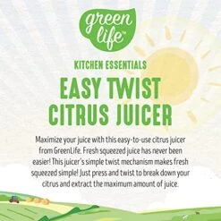 Cooking Tools And Utensils, Lemon And Lime Juicer Citrus Squeezer With Built In Strainer, Easy Read Measurements, Pouring Spout, Dishwasher Safe, Green And Yellow -KitchenAid Shop 51ehAlK4ekS