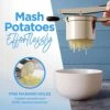 Large 15oz Potato Ricer, Heavy Duty Stainless Steel Potato Masher And Ricer Kitchen Tool, Press And Mash Kitchen Gadget For Perfect Mashed Potatoes - Everytime