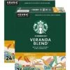 Starbucks Coffee K-Cup Pods, Veranda Blend, Blonde Roast Coffee, Notes Of Toasted Malt & Milk Chocolate, Keurig Genuine K-Cup Pods, 24 CT K-Cups/Box (Pack Of 2 Boxes)