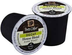 Peet's Coffee & Tea Single-Serve Coffee K-Cup Pods, Decaffeinated, House Blend, Carton Of 22 -KitchenAid Shop 51fCVOWJCLL