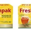Reshpak Pure Rooibos Tea 80 Tagless Bags, Pure Premium Rooibos And No Rooibos Infusion, New Packaging (2 X Pack)