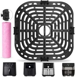 Air Fryer Grill Pan For Power XL Gowise 7QT Air Fryers,Nonstick Coating Crisper Plate,Air Fryer Replacement Parts,Air Fryer Rack,Air Fryer Accessories,Enamel Coating,Non-stick,Dishwasher Safe 24 Air Fryer Grill Pan For Power XL Gowise 7QT Air Fryers,Nonstick Coating Crisper Plate,Air Fryer Replacement Parts,Air Fryer Rack,Air Fryer Accessories,Enamel Coating,Non-stick,Dishwasher Safe -KitchenAid Shop 51fhqWjoEKL. AC