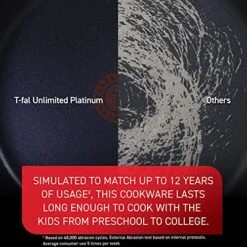 Platinum Nonstick Jumbo Cooker 5 Quart Induction Cookware, Pots And Pans, Dishwasher Safe Slate 11 Platinum Nonstick Jumbo Cooker 5 Quart Induction Cookware, Pots And Pans, Dishwasher Safe Slate -KitchenAid Shop 51ftuW1qwBL