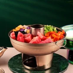 Chinese Charcoal Hot Pot, Circular Charcoal Small Hotpot For Buffets 9 Chinese Charcoal Hot Pot, Circular Charcoal Small Hotpot For Buffets -KitchenAid Shop 51fxWOyv1fL 1