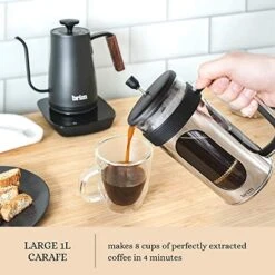 Brim 8 Cup 34 Ounce French Press Coffee Maker -KitchenAid Shop 51fyVc2MCzL