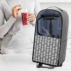 Visible Blender Dust Cover Compatible With Ninja Foodi Blender, Small Appliance Cover With Pockets And Top Handle, Gray With Arrow (Cover Only, Patent Pending) 11 Visible Blender Dust Cover Compatible With Ninja Foodi Blender, Small Appliance Cover With Pockets And Top Handle, Gray With Arrow (Cover Only, Patent Pending) -KitchenAid Shop 51g6hazcdlL