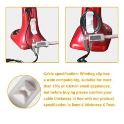 2 Pack Kitchen Mixer Cable Wrap Wire Storage Attachment, Appliance Cord Organizer, Compatible With Kitchenaid Stand Mixer, For Cord Storage, Cord Organizer For Appliances, The Must-have Cable Organizer For The Kitchen -KitchenAid Shop 51gMaLApyLL