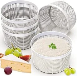 Cheese Mold – Basic Cheese Form For Cheese Making – Paneer Maker – Cheesemaking Supplies – Cheese Container For Feta Making – Cheese Basket Molds For Camembert Ricotta Brie 17 Cheese Mold – Basic Cheese Form For Cheese Making – Paneer Maker – Cheesemaking Supplies – Cheese Container For Feta Making – Cheese Basket Molds For Camembert Ricotta Brie -KitchenAid Shop 51gVKszFqL. AC