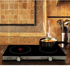 Ceramic Infrared Double Cooktop, 25 Inch, Black -KitchenAid Shop 51gcwZAOFyL