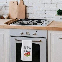 Funny Kitchen Tea Towels Foodie Housewarming Gift- Set Of 4 Dish Waffle Vegetables Towels Gift For Wedding Shower Fun Hostess Kitchen Decor Christmas New Home -KitchenAid Shop 51gdbBwh0QL