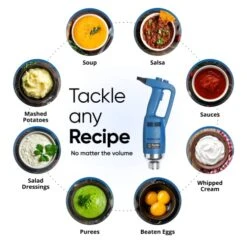 Commercial Immersion Blender 500W Heavy Duty, Stainless Steel, Variable Speed, 16 Inch Shaft -KitchenAid Shop 51gj27LDRrL