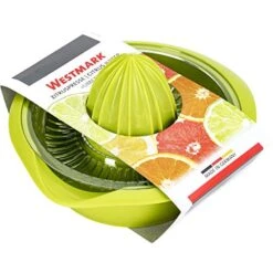 Westmark 3091227A Limetta Manual Citrus Press Juicer With Strainer And Bowl Non-Slip, 0.5 L/17 Ounce Capacity, Apple Green 9 Westmark 3091227A Limetta Manual Citrus Press Juicer With Strainer And Bowl Non-Slip, 0.5 L/17 Ounce Capacity, Apple Green -KitchenAid Shop 51gj8SYXNgL