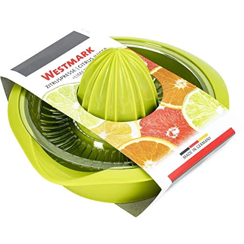 Westmark 3091227A Limetta Manual Citrus Press Juicer With Strainer And Bowl Non-Slip, 0.5 L/17 Ounce Capacity, Apple Green 5 Westmark 3091227A Limetta Manual Citrus Press Juicer With Strainer And Bowl Non-Slip, 0.5 L/17 Ounce Capacity, Apple Green - Image 3