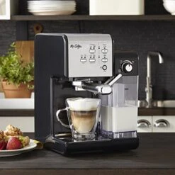 Mr. Coffee® Espresso And Cappuccino Machine, Programmable Coffee Maker With Automatic Milk Frother And 19-Bar Pump, Stainless Steel -KitchenAid Shop 51gjCfFHczL
