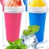 2 PCS Slushy Maker Cup,Frozen Magic Slushy Maker Squeeze Cup DIY Homemade Smoothies Cup Protable Quick Cool Slushie Cups For Juices And Drinks