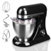 SM45B Stainless Steel 4.8 Quart Bowl 12 Speed Tilt-Neck Kitchen Countertop Baking Food Stand Mixer With Beater Paddle, Dough Hook, And Whisk, Black 2 SM45B Stainless Steel 4.8 Quart Bowl 12 Speed Tilt-Neck Kitchen Countertop Baking Food Stand Mixer With Beater Paddle, Dough Hook, And Whisk, Black -KitchenAid Shop 51gqTvxV9mL