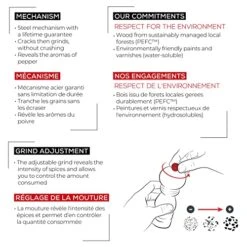 Peugeot 870418/1 Paris Classic 7-Inch Pepper Mill, Chocolate 18 Peugeot 870418/1 Paris Classic 7-Inch Pepper Mill, Chocolate -KitchenAid Shop 51h7Yg8NBPL