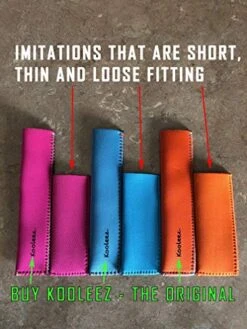 Leez - #1 THE ORIGINAL Neoprene FULL LENGTH Freezer Pop Sleeves Ice Pop Sleeves 8-Pack -KitchenAid Shop 51hKmnWpygL