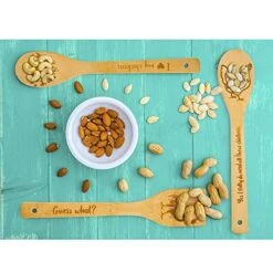 Rooster Wooden Cooking Spoons Set Of 5,Rooster Gift,Chicken Lovers Gifts,Rooster Kitchen Decor,Bamboo Cooking Spoons Farmhouse Housewarming Wedding Mom Cooking Mother's Day Gift Father's Day Gift -KitchenAid Shop 51hMUvYXlRL