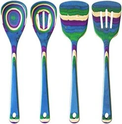 Ique Mumbai Collection 2-in-1 Wooden Measuring Spoon With Tablespoon And Teaspoon Measurements -KitchenAid Shop 51hNofv9M0S. AC