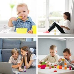 Sand Timer, Acrylic Hourglass Timer Colorful Sandglass Timer 1 Min/2 Mins/3 Mins/5 Mins/10 Mins/15 Mins Sand Clock Timer For Games Classroom Home Office(Pack Of 6) -KitchenAid Shop 51hPCvRpIQL