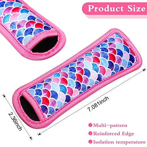 Ice Cream Bar Insulator Sleeves Reusable Freezer Pop Holders Antifreezing Sleeves Ice Cream Bar Holder Bags Multi Pattern Ice Cream Bar Bag For Kids (Cute Pattern,16 Pieces) 8 Ice Cream Bar Insulator Sleeves Reusable Freezer Pop Holders Antifreezing Sleeves Ice Cream Bar Holder Bags Multi Pattern Ice Cream Bar Bag For Kids (Cute Pattern,16 Pieces) - Image 6