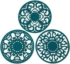 Extra Thick Silicone Trivet Mat For Hot Dishes, Hot Pots And Pans, Pot Holder, Hot Pad To Portect Your Table And Countertop, Kitchen Decor And Accessories,Turquoise,Set Of 3 28 Extra Thick Silicone Trivet Mat For Hot Dishes, Hot Pots And Pans, Pot Holder, Hot Pad To Portect Your Table And Countertop, Kitchen Decor And Accessories,Turquoise,Set Of 3 -KitchenAid Shop 51hxeY1TiXL. AC