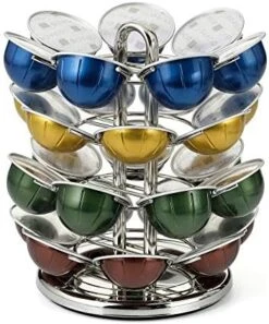 Nifty Vertuoline Rolling Coffee Pod Drawer – Satin Black Finish, 40 Pod Capsule Holder, Compact Under Coffee Pot Storage, Office Or Home Kitchen Counter Organizer -KitchenAid Shop 51hyzhXc30L. AC