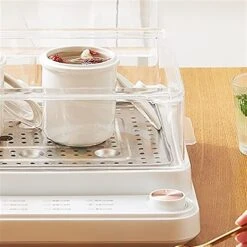 FUUIE Wok Pan Folding Speed Steamer Electric Steamer Household Small Multi-Function Large Capacity Three Layer Multilayer Electric Steamer -KitchenAid Shop 51i91uatFyL