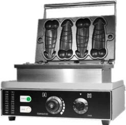 Commercial Strange Shape Waffle Machine,Waffle Stick Maker, Waffle Iron Baking Machine,Hot Dog Sausage Grill Baker,Waffle Snacks Machine For Food Carts,Snack Food,Bars And Dessert Shops