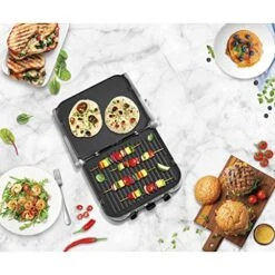 Cuisinart Panini Press, Stainless Steel Griddler, Sandwich Maker & More, 5-IN-1, GR-4NP1 -KitchenAid Shop 51jGAWaBu0L