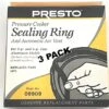 3 Pk, Presto Pressure Cooker Sealing Ring Gasket 09909