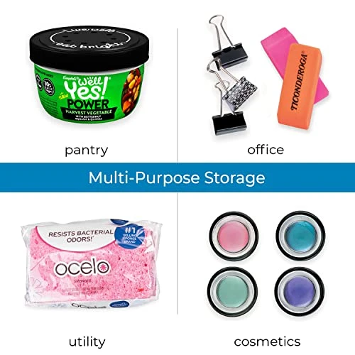 IDesign Linus Spice Packet Organizer Bin For Kitchen Pantry, Cabinet, Countertops - Clear Large 7 IDesign Linus Spice Packet Organizer Bin For Kitchen Pantry, Cabinet, Countertops - Clear Large - Image 5