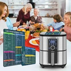 Air Fryer Accessories Cook Times,Air Fryer Magnetic Cheat Sheet Set,Air Fryer Chart Magnet Sheet- Quick Reference Guide For Cooking And Frying (Air Fryer Accessories) -KitchenAid Shop 51jx5CuOUOS