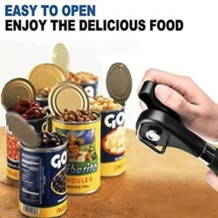 - Safe Cut Can Opener, Smooth Edge Can Opener - Can Opener Handheld, Manual Can Opener, Ergonomic Smooth Edge, Food Grade Stainless Steel Cutting Can Opener For Kitchen & Restaurant -KitchenAid Shop 51jz2QrYBPL