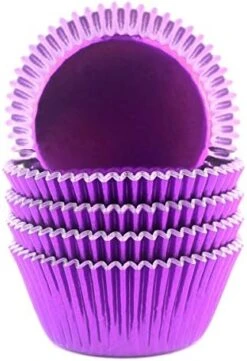 Foil Metallic Cupcake Liners Standard Baking Cups 100 Pcs (Navy Blue) -KitchenAid Shop 51k0QbbzwkL. AC