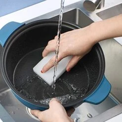 Large-capacity Electric Hot Pot Aluminum Detachable Electric Hot Pot Household Party Electric Skillet Smokeless Less Oil Non-stick Pan Easy Fo Clean Suitable For Hot Pot Frying (Blue) -KitchenAid Shop 51k1k8fXp0L