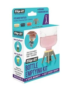 Flip It Bottle Emptying Kit, Single Pack-Bath And Beauty, 1-pack, No Color