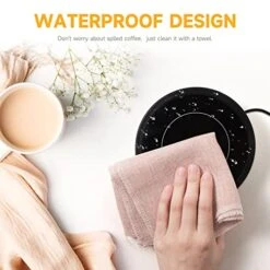 Coffee Mug Warmer Smart Cup Warmer With 3 Temperature Settings Electric Beverage Warmer Plate Auto Shut Off, Coffee, Tea And Milk Warmer For Office Home Desk Use (Cup Not Included) -KitchenAid Shop 51kWG4spyUL