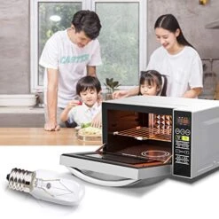 40 Watt Appliance Bulb, 40 Watt Microwave Bulb GE WB36x10003 - Microwave Light - Fits Most GE And Whirlpool Ovens, E17 Base Bulb - Pack Of 6 -KitchenAid Shop 51ke7orGTkL