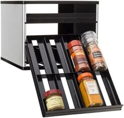 YouCopia SpiceStack Spice Rack Organizer, Adjustable, White 20 YouCopia SpiceStack Spice Rack Organizer, Adjustable, White -KitchenAid Shop 51kp11WijsL. AC