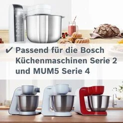Bosch Osch MUZ45FV2 Accessories Z Fruit Press Attachment Metallic, 18/8 Stainless Steel -KitchenAid Shop 51kuIQyR61L
