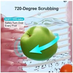 Fruit Cleaning Device, Large Salad Spinner, Fruit Vegetable Spinner With Bowl, Fruit Vegetable Cleaner With Spin Scrubber Brush, Salad Spinner, Vegetable Washer For Veggie Fruit 10 Fruit Cleaning Device, Large Salad Spinner, Fruit Vegetable Spinner With Bowl, Fruit Vegetable Cleaner With Spin Scrubber Brush, Salad Spinner, Vegetable Washer For Veggie Fruit -KitchenAid Shop 51kxB5QssVL