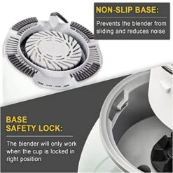 Ear Countertop Blender, 1000W Professional Smoothie Blender For Shakes And Smoothies With 51 Oz Glass Jar, Step-less Speed Knob And 3 Functions For Crushing Ice, Fruit And Pulse/Autonomous Clean 9 Ear Countertop Blender, 1000W Professional Smoothie Blender For Shakes And Smoothies With 51 Oz Glass Jar, Step-less Speed Knob And 3 Functions For Crushing Ice, Fruit And Pulse/Autonomous Clean -KitchenAid Shop 51kzgeJmGdL