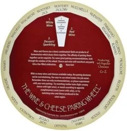 Complementary Wines And Cheeses Pairing Matching Guide Wheel