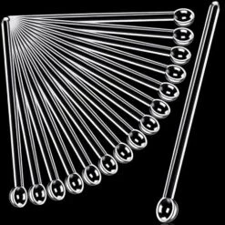 1/32 Teaspoon Micro Scoops 150 Milligram Mini Measuring Spoons Tiny Little Plastic Scoop For Measuring Cosmetics, Medicines, Powders, Glitter And Seasoning (White,16 Pieces) -KitchenAid Shop 51l4KPTo7kL. AC