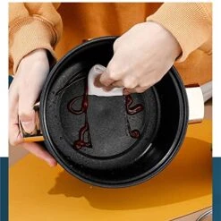 IEASEtg Stock Pot Electric Cooker, Student Dormitory, Noodles Cooker, Cooking, Multifunctional, Household Electric Hot Pot, Small Heat Preservation Electric Pot 9 IEASEtg Stock Pot Electric Cooker, Student Dormitory, Noodles Cooker, Cooking, Multifunctional, Household Electric Hot Pot, Small Heat Preservation Electric Pot -KitchenAid Shop 51l7TQ2E7rL