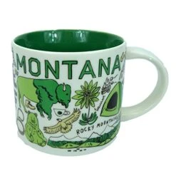 Starbucks MONTANA Been There Series Across The Globe Collection Coffee Mug 14 Ounce